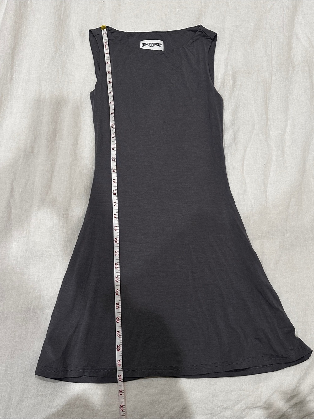 Princess Polly gray sporty mini dress size 2